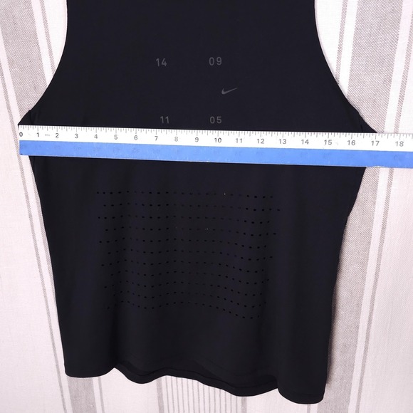 Nike Tech Pack Gilet Mens Small Black Perforated Racing Singlet CJ5770-010 - Picture 11 of 15